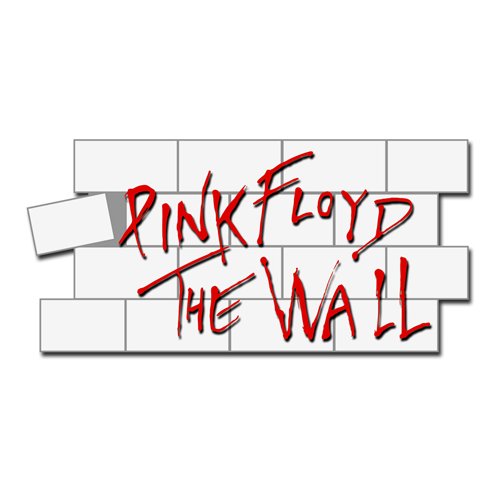 Pink Floyd Badge: The Wall Logo