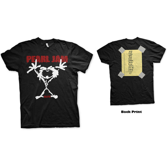 Pearl Jam T-Shirt: Stickman