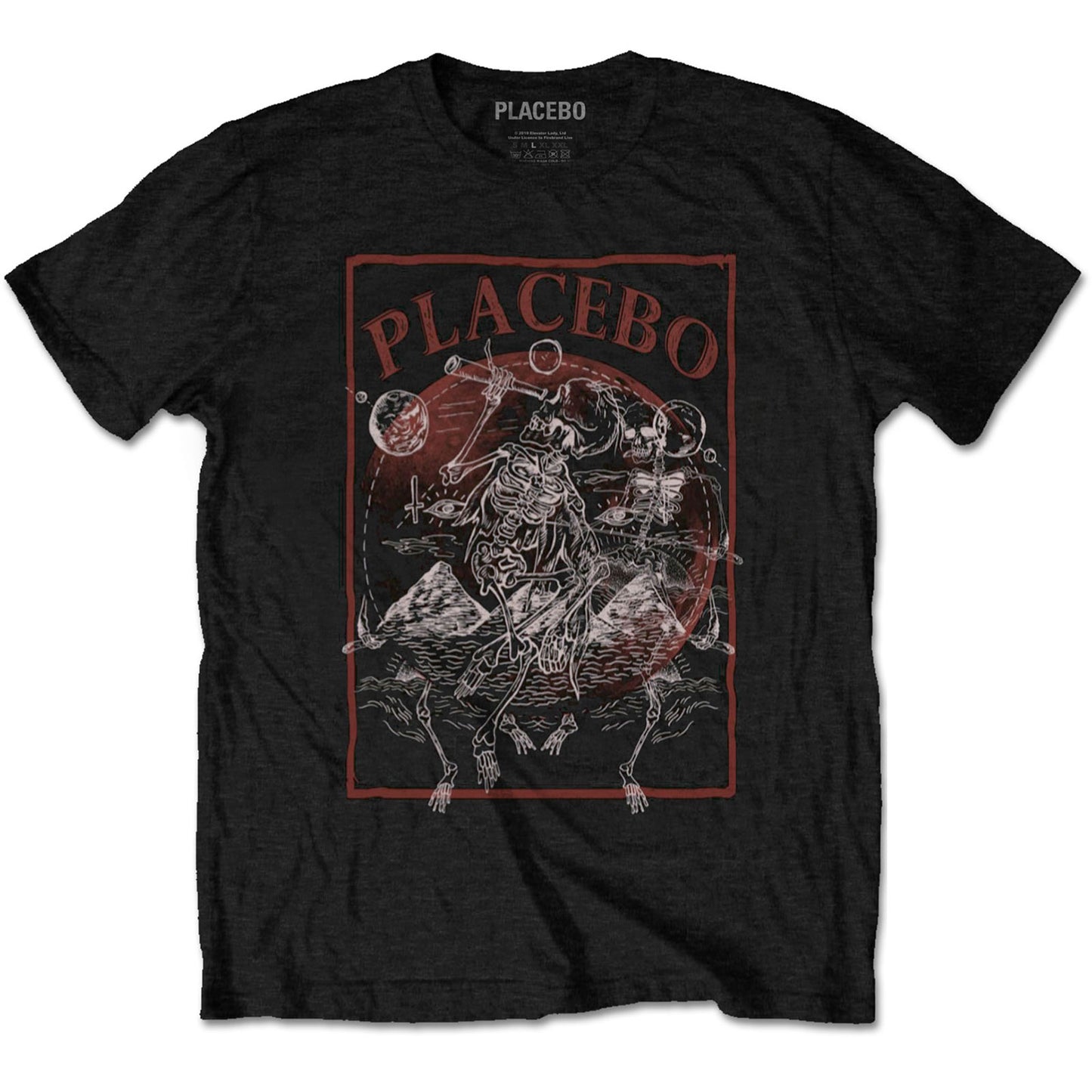 Placebo T-Shirt: Astro Skeletons