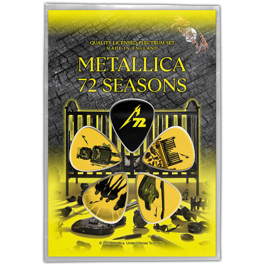Metallica Plectrum Pack: 72 Seasons