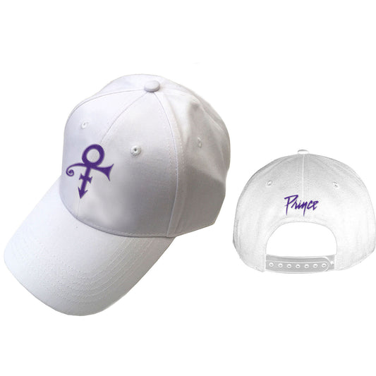 Prince Baseball Cap: Purple Symbol