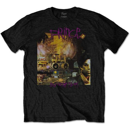 Prince T-Shirt: Sign O The Times Album