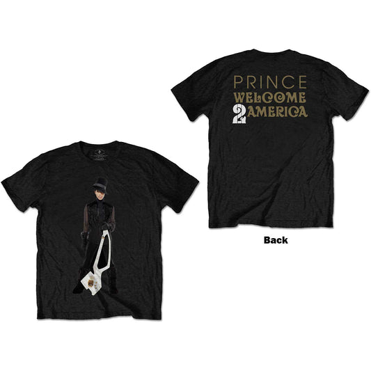 Prince T-Shirt: W2A White Guitar