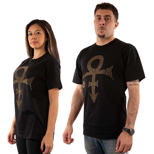 Prince T-Shirt: Gold Symbol