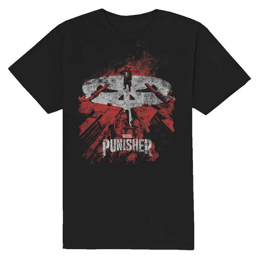 Marvel Comics T-Shirt: Punisher Red Tanks