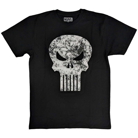 Marvel Comics T-Shirt: Punisher Distressed Logo