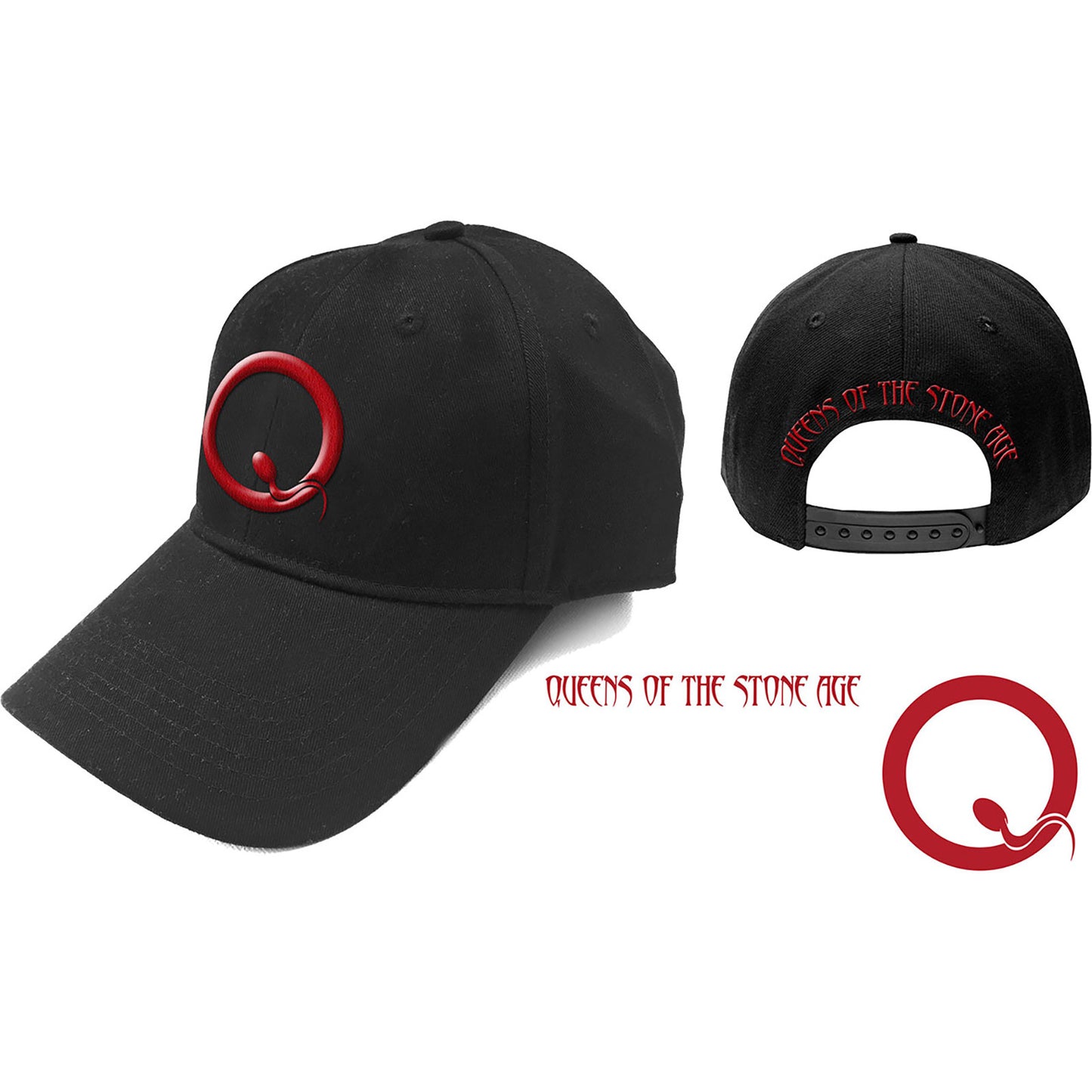 Queens Of The Stone Age Baseball Cap: Q Logo