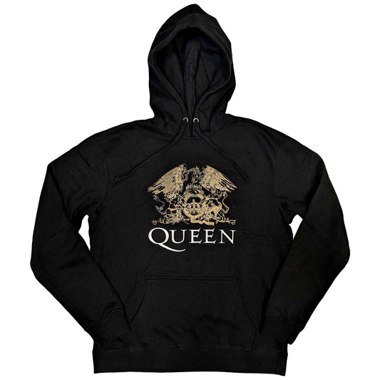 Queen Pullover Hoodie: Crest