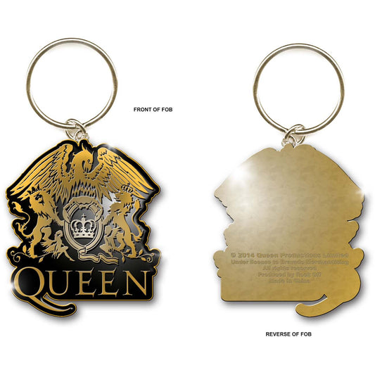 Queen Keychain: Gold Crest