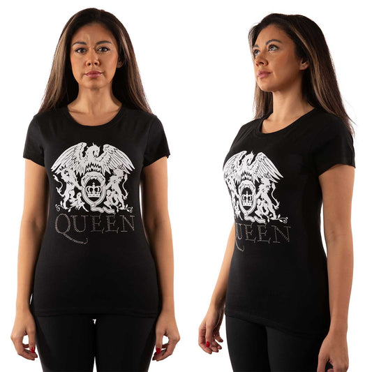 Queen Ladies T-Shirt: Logo