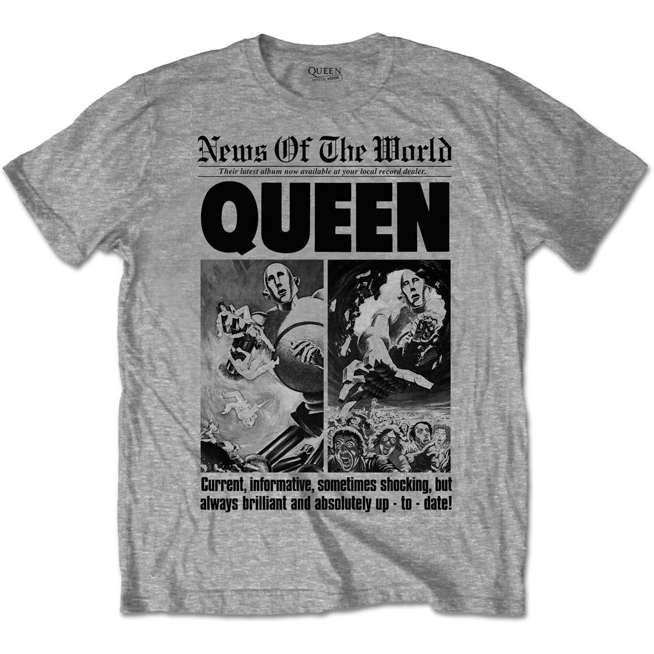 Queen T-Shirt: News of the World 40th Front Page