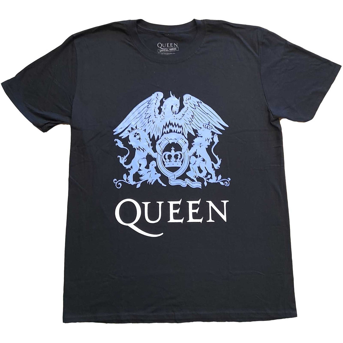 Queen T-Shirt: Blue Crest