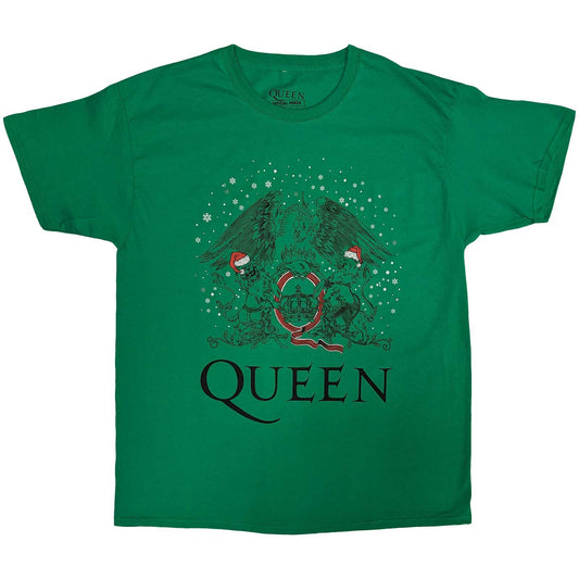 Queen T-Shirt: Holiday Crest