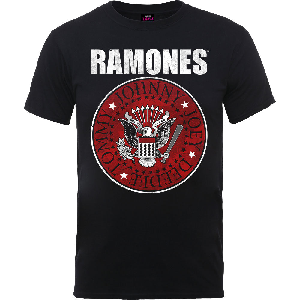 Ramones T-Shirt: Red Fill Seal