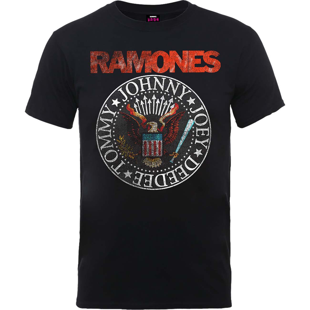 Ramones T-Shirt: Vintage Eagle Seal