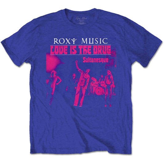 Roxy Music T-Shirt: Love Is The Drug