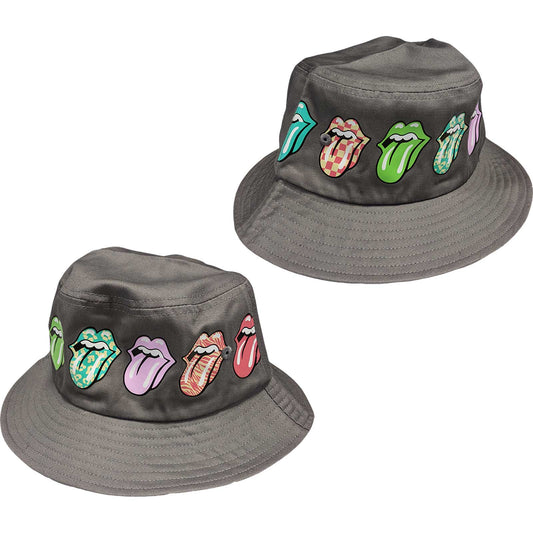 The Rolling Stones Hat: Multi-Tongue Pattern