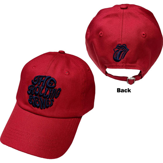 The Rolling Stones Baseball Cap: Vintage 70s Logo