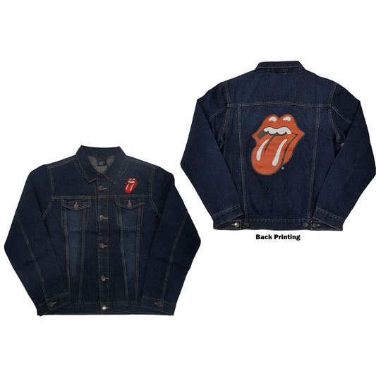 The Rolling Stones Denim Jacket: Classic Tongue