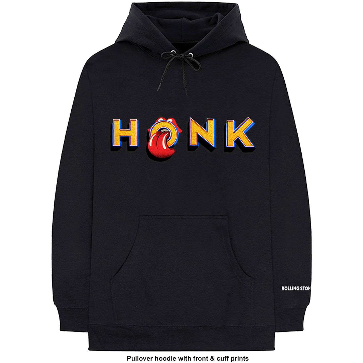 The Rolling Stones Pullover Hoodie: Honk Letters