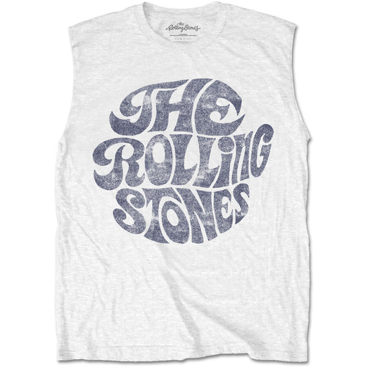 The Rolling Stones Tank T-Shirt: Vintage 70s Logo