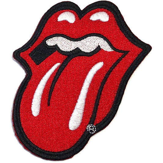 The Rolling Stones Standard Woven Patch: Classic Tongue