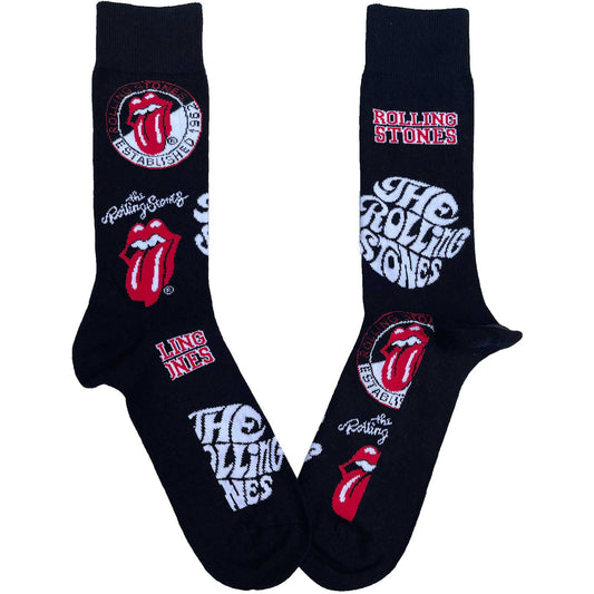 The Rolling Stones Socks: Logos