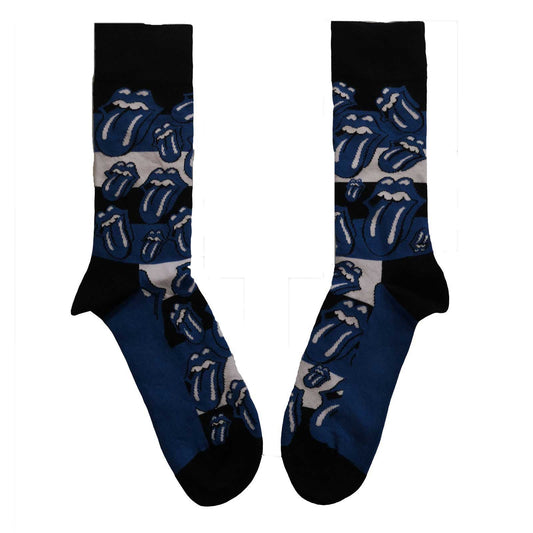 The Rolling Stones Socks: Blue Tongues