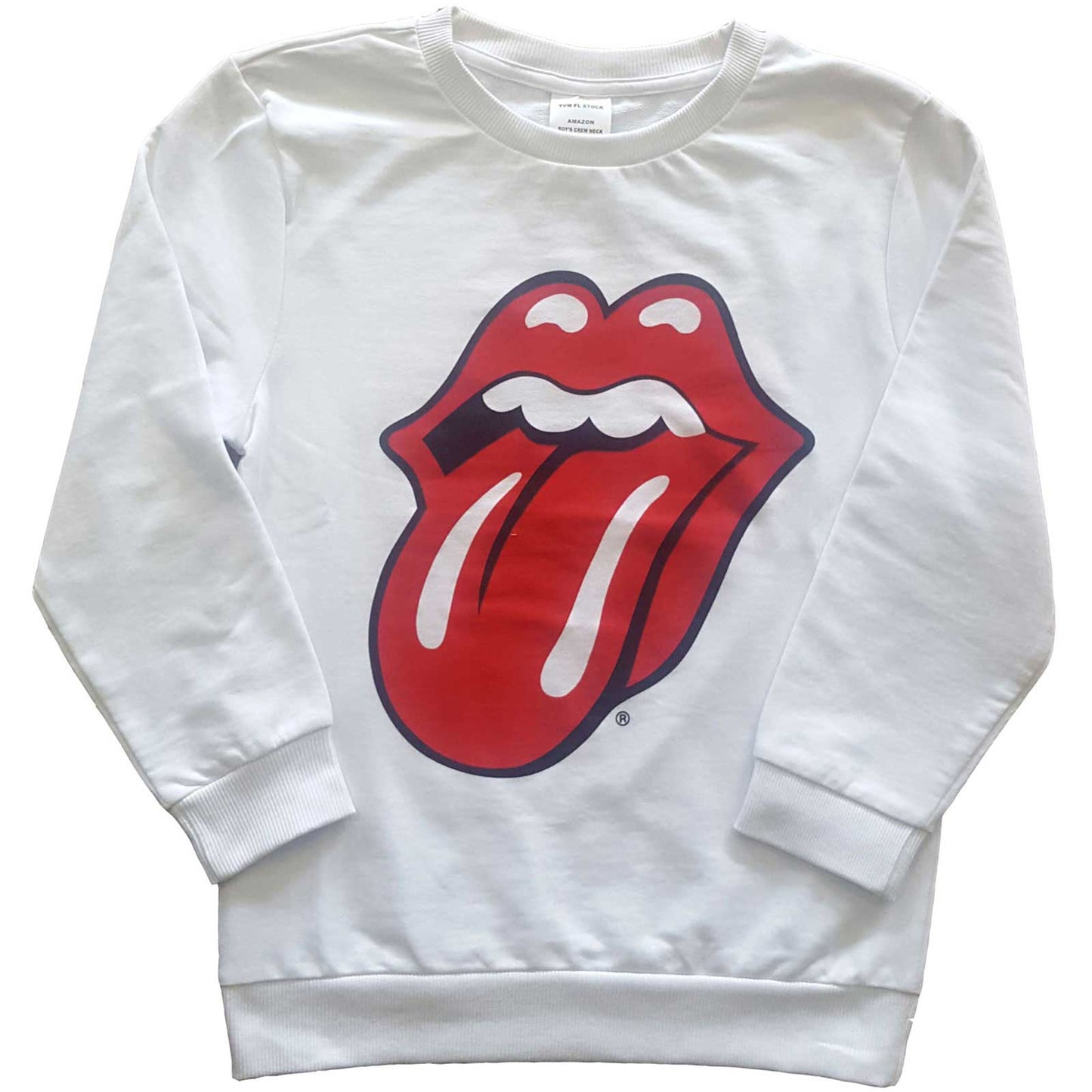 The Rolling Stones Sweatshirt: Classic Tongue