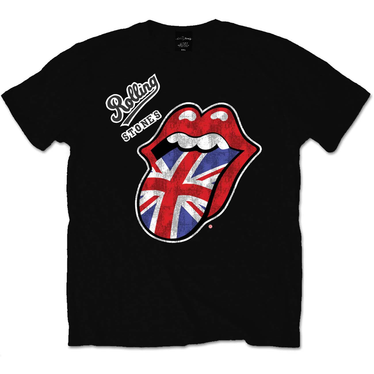 The Rolling Stones T-Shirt: Vintage British Tongue