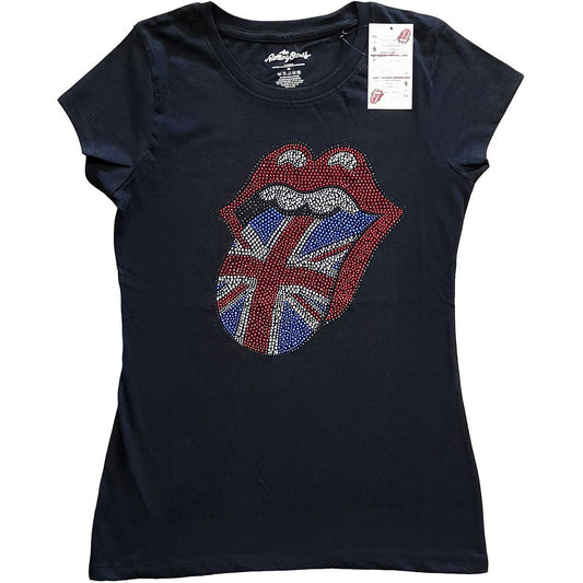The Rolling Stones Ladies T-Shirt: Classic UK