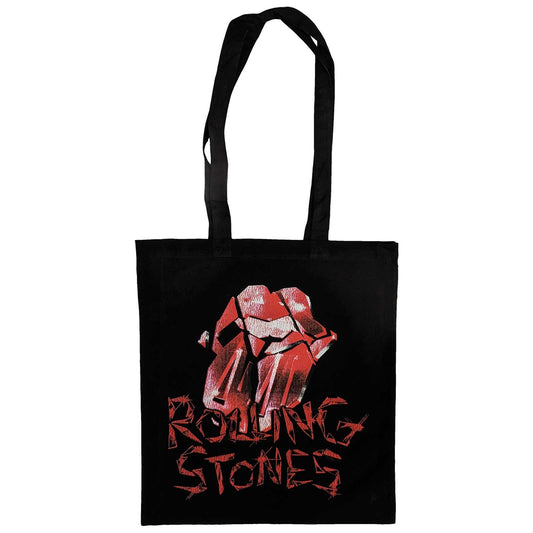 The Rolling Stones Bag: Hackney Diamonds Cracked Glass Tongue