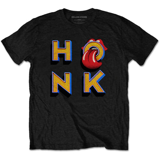 The Rolling Stones T-Shirt: Honk Letters