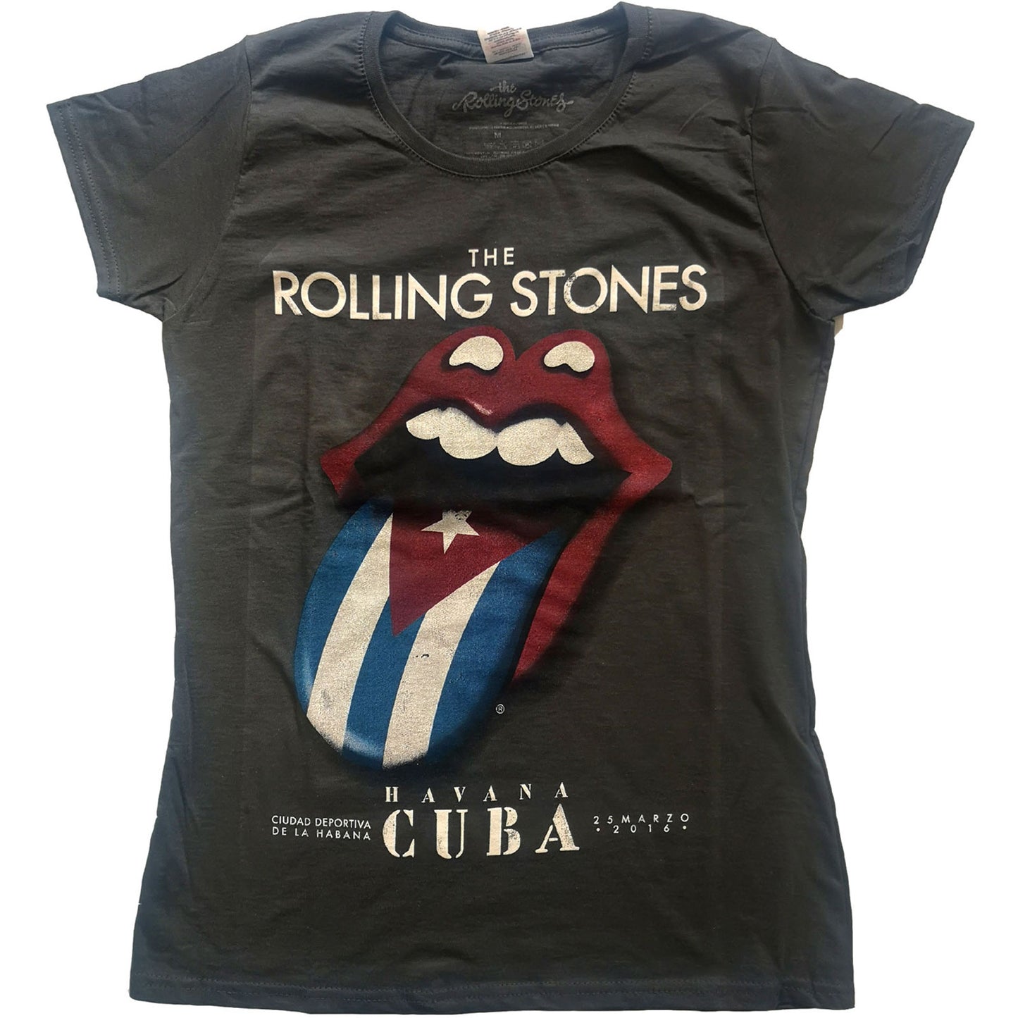 The Rolling Stones Ladies T-Shirt: Havana Cuba