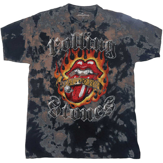 The Rolling Stones T-Shirt: Tattoo Flames