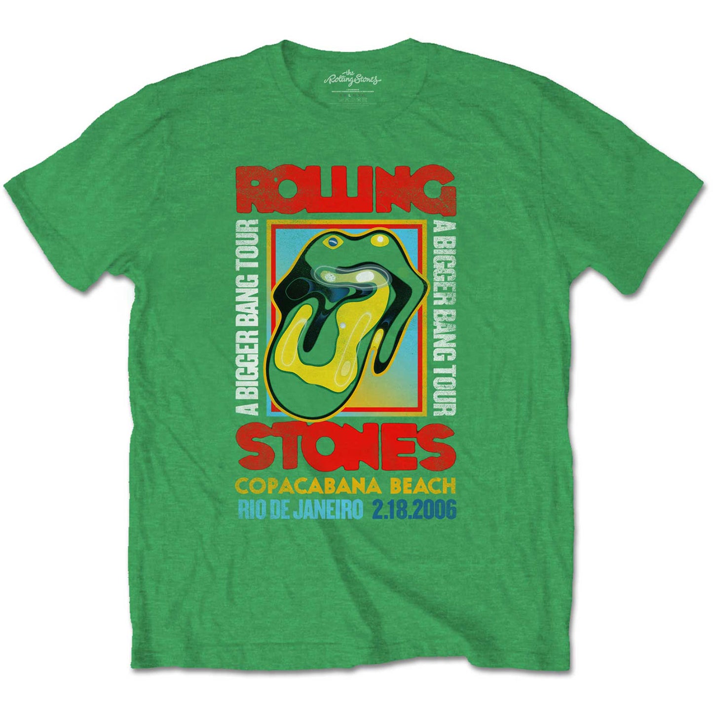 The Rolling Stones T-Shirt: Copacabana Green
