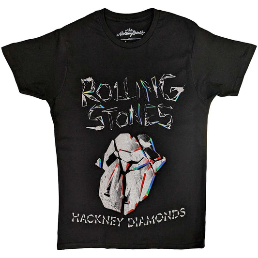 The Rolling Stones T-Shirt: Hackney Diamonds Faded Logo