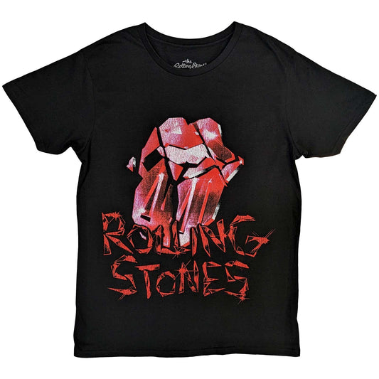 The Rolling Stones T-Shirt: Hackney Diamonds Cracked Glass Tongue