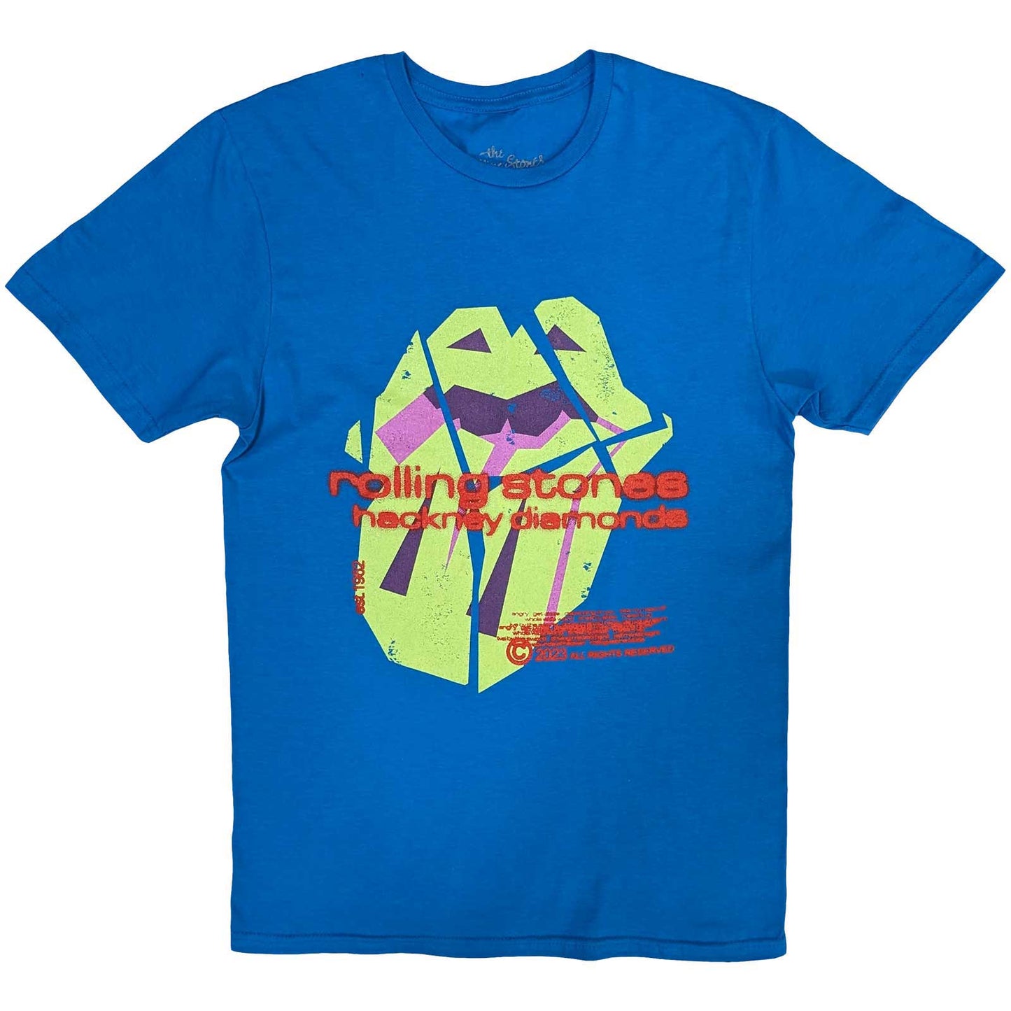 The Rolling Stones T-Shirt: Hackney Diamonds Neon Tongue