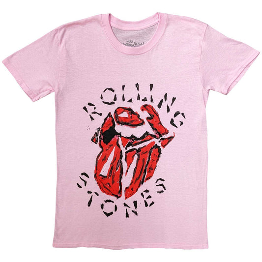 The Rolling Stones T-Shirt: Hackney Diamonds Painted Tongue