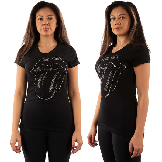 The Rolling Stones Ladies T-Shirt: Tongue