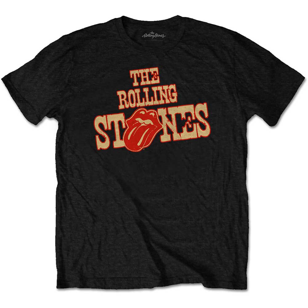 The Rolling Stones T-Shirt: Wild West Logo