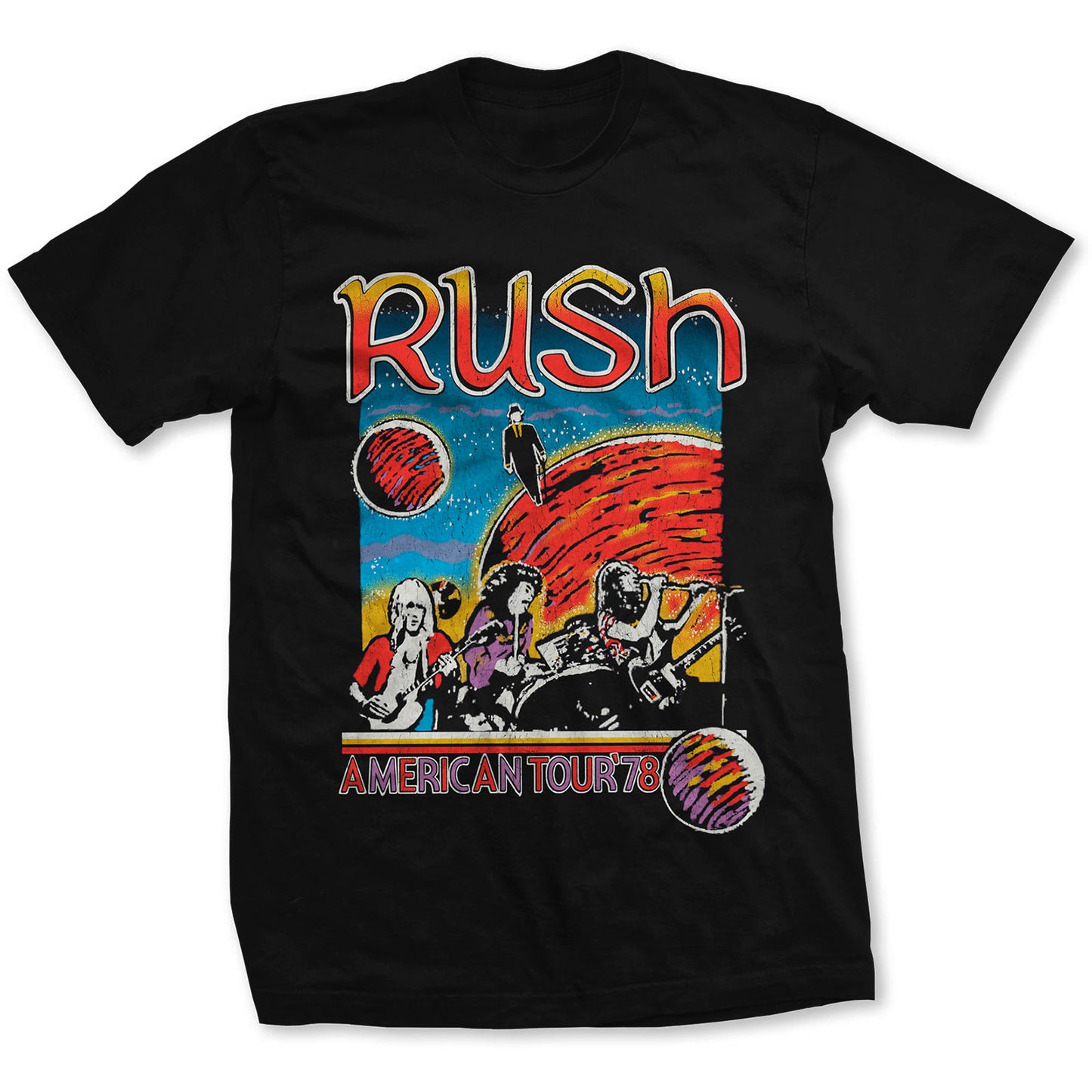 Rush T-Shirt: US Tour 1978