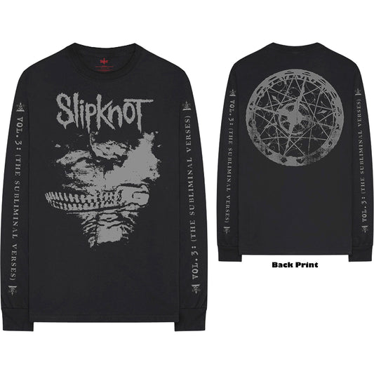 Slipknot Long Sleeve T-Shirt: Subliminal Verses