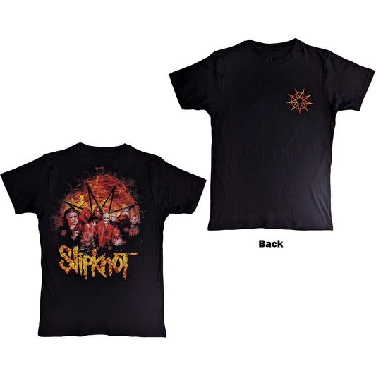 Slipknot T-Shirt: The End So Far Flame Logo