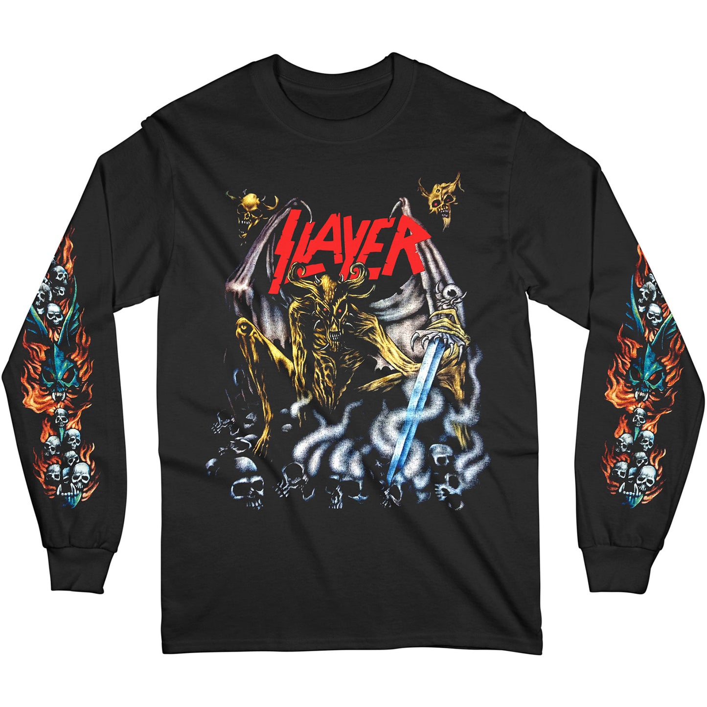 Slayer Long Sleeve T-Shirt: Airbrush Demon