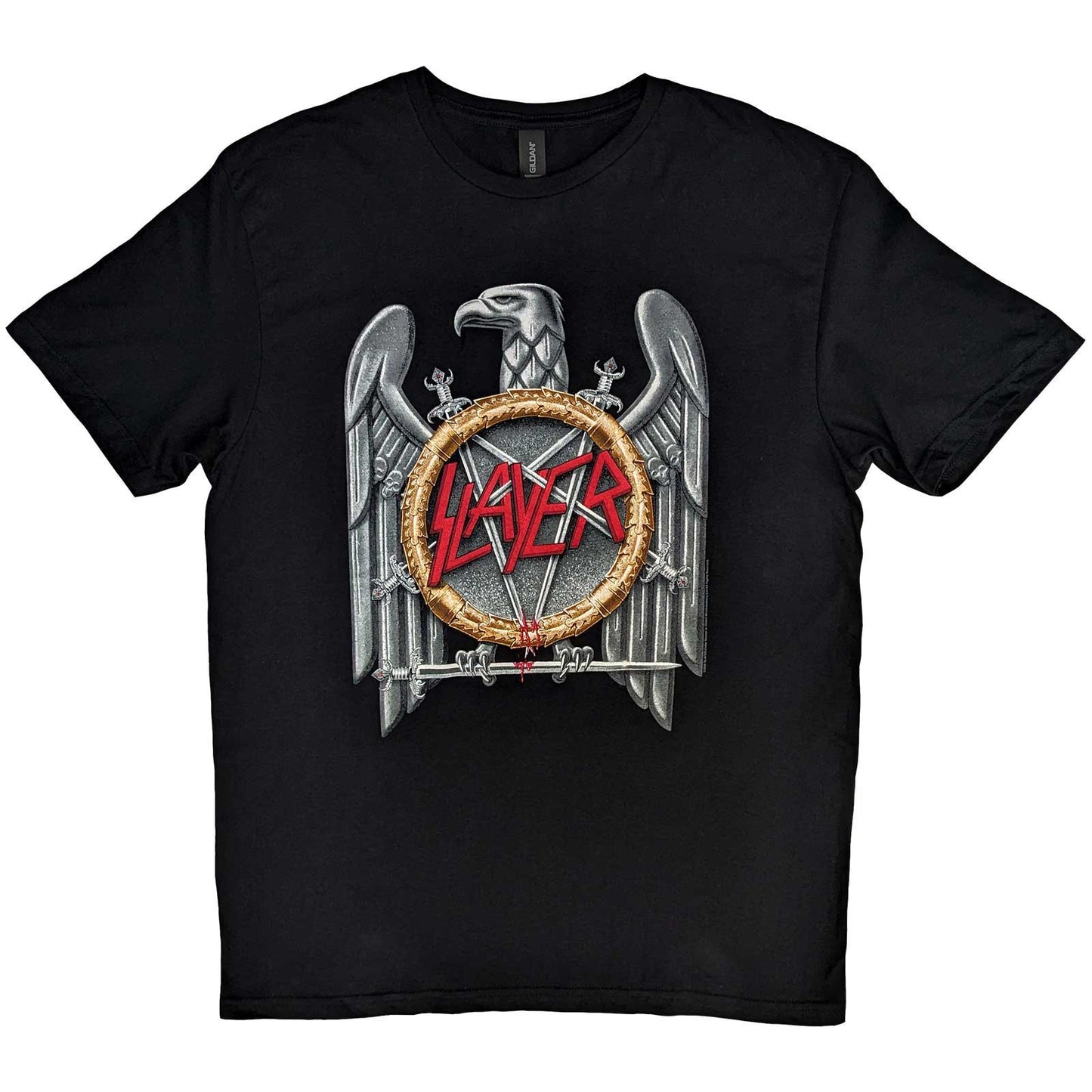 Slayer T-Shirt: Silver Eagle