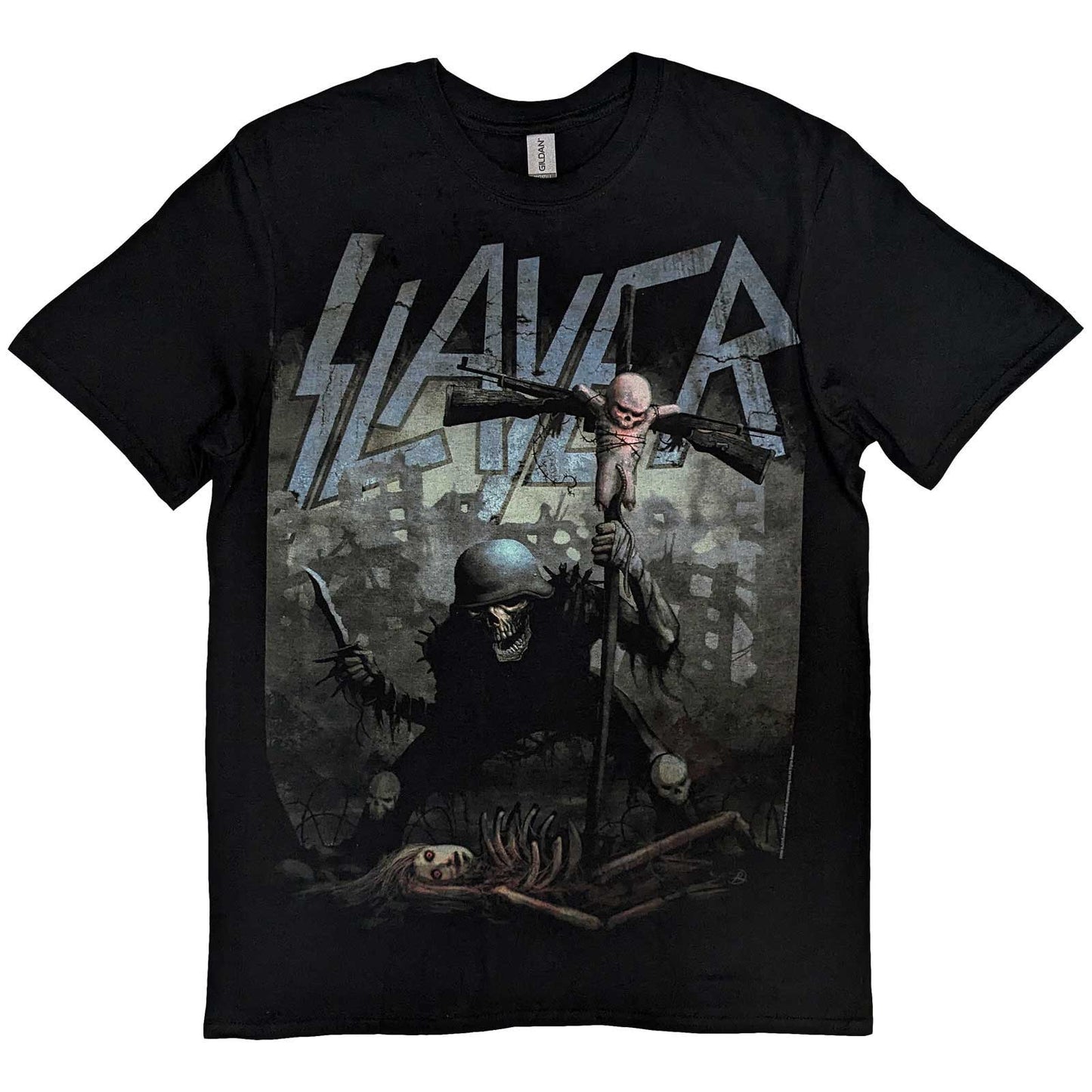Slayer T-Shirt: Soldier Cross