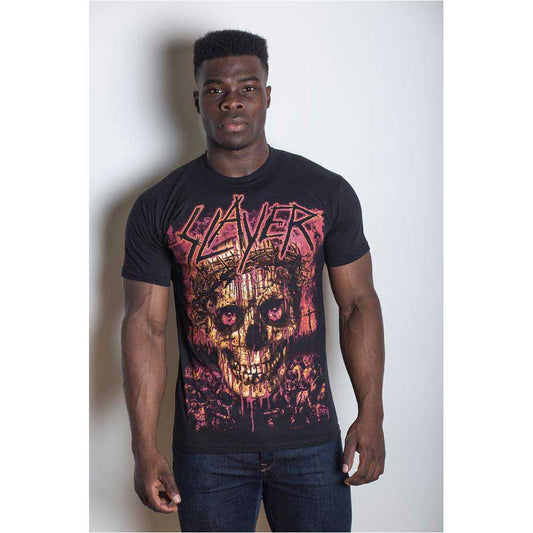 Slayer T-Shirt: Crowned Skull