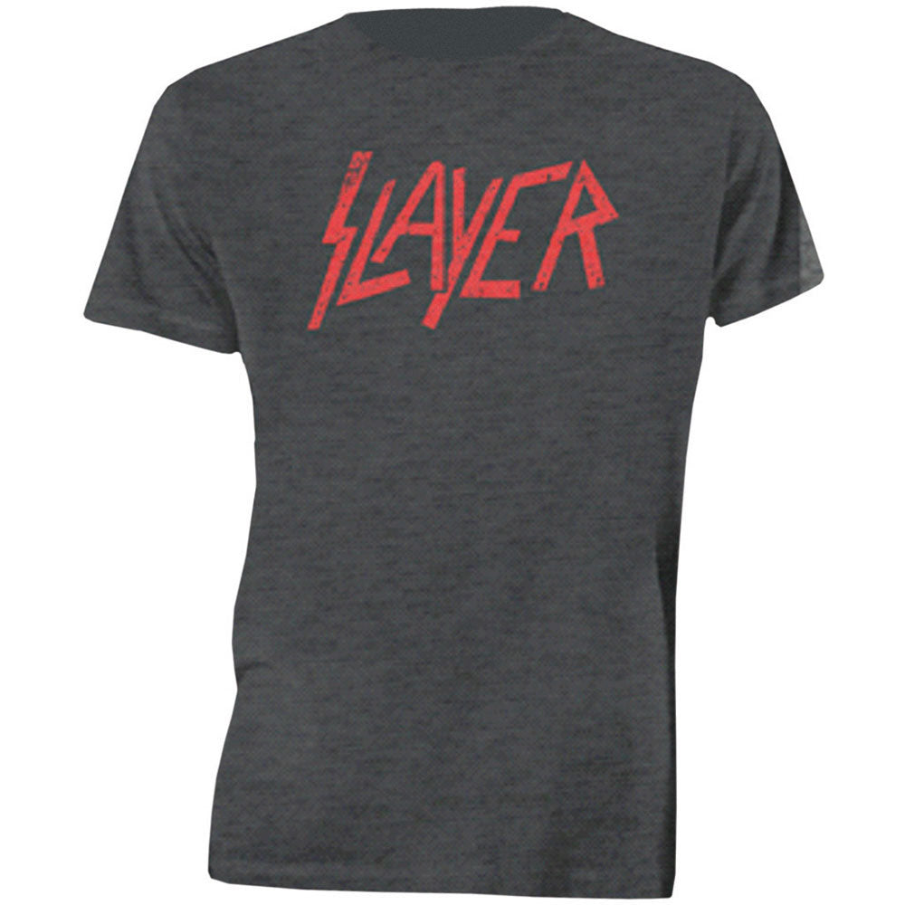 Slayer T-Shirt: Distressed Logo